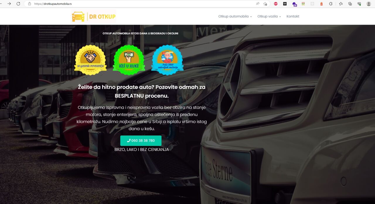 Otkup automobila istog dana u Beogradu